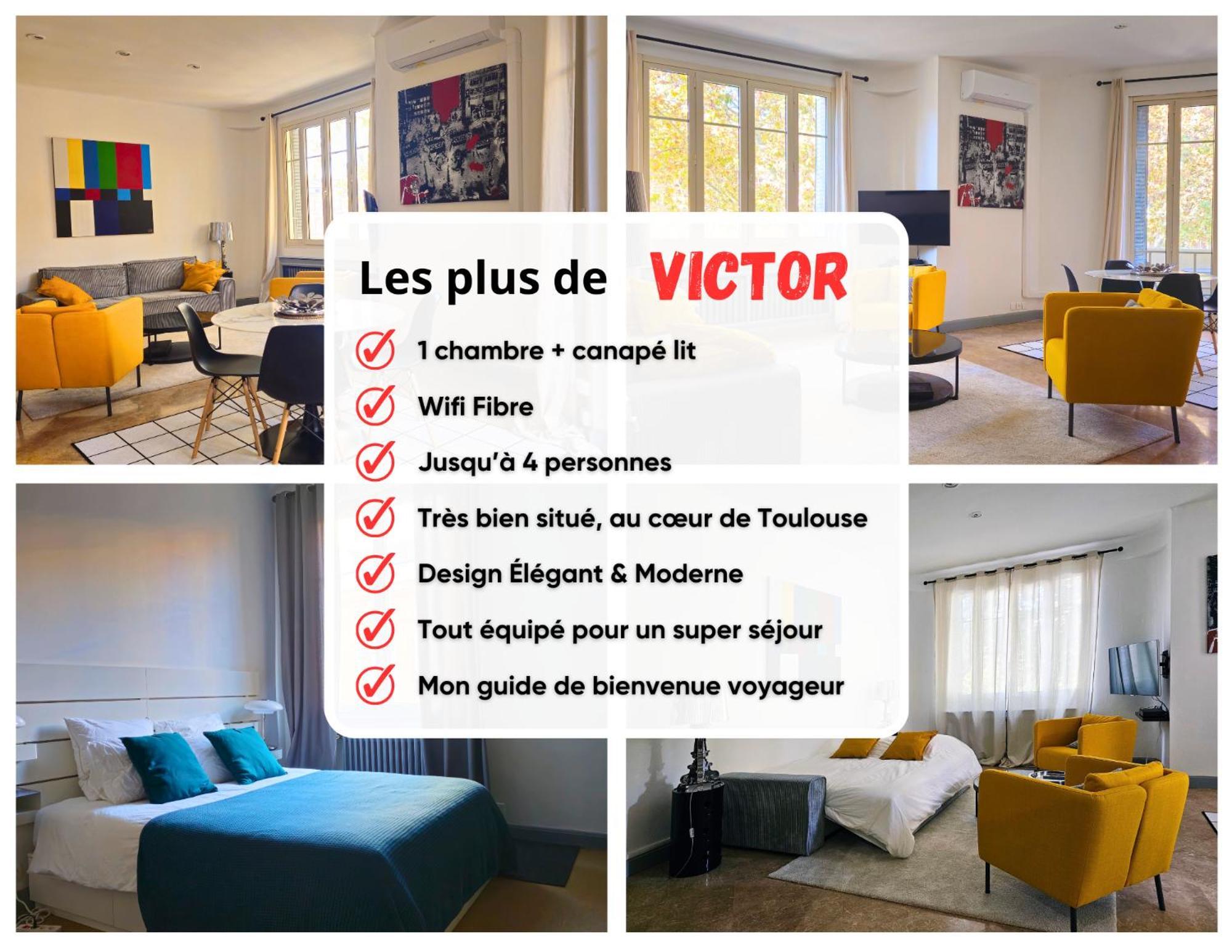 טולוז L'Idrac, Appartements En Hyper Centre מראה חיצוני תמונה